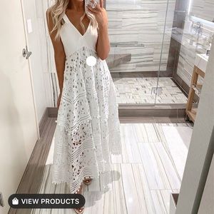 White Maxi Dress